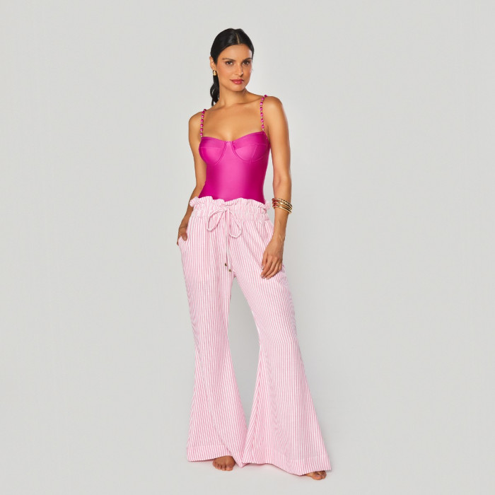 Maxi Pantalona Pink Stripes 